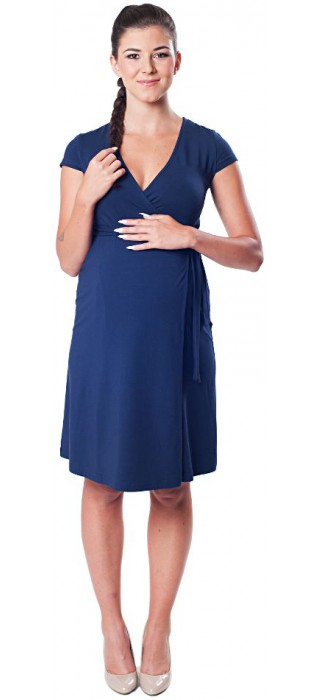 Těhotenské šaty - Carolline Navy